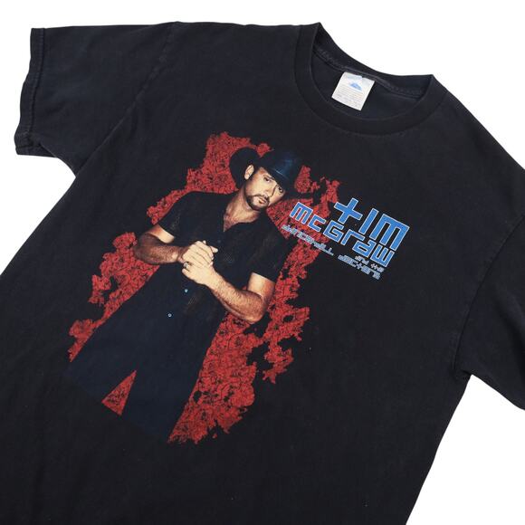 Vintage Tim McGraw Graphic Tour T Shirt - Picture 2 of 10